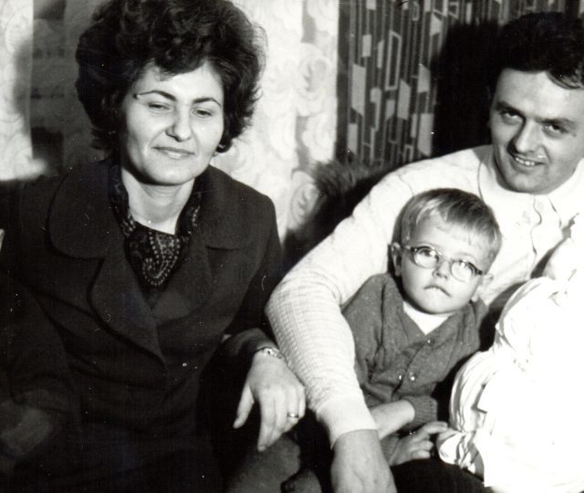 Jozef Babiak s rodinou