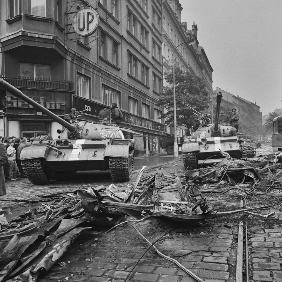 21. srpen 1968, foto Jiří Všetečka
