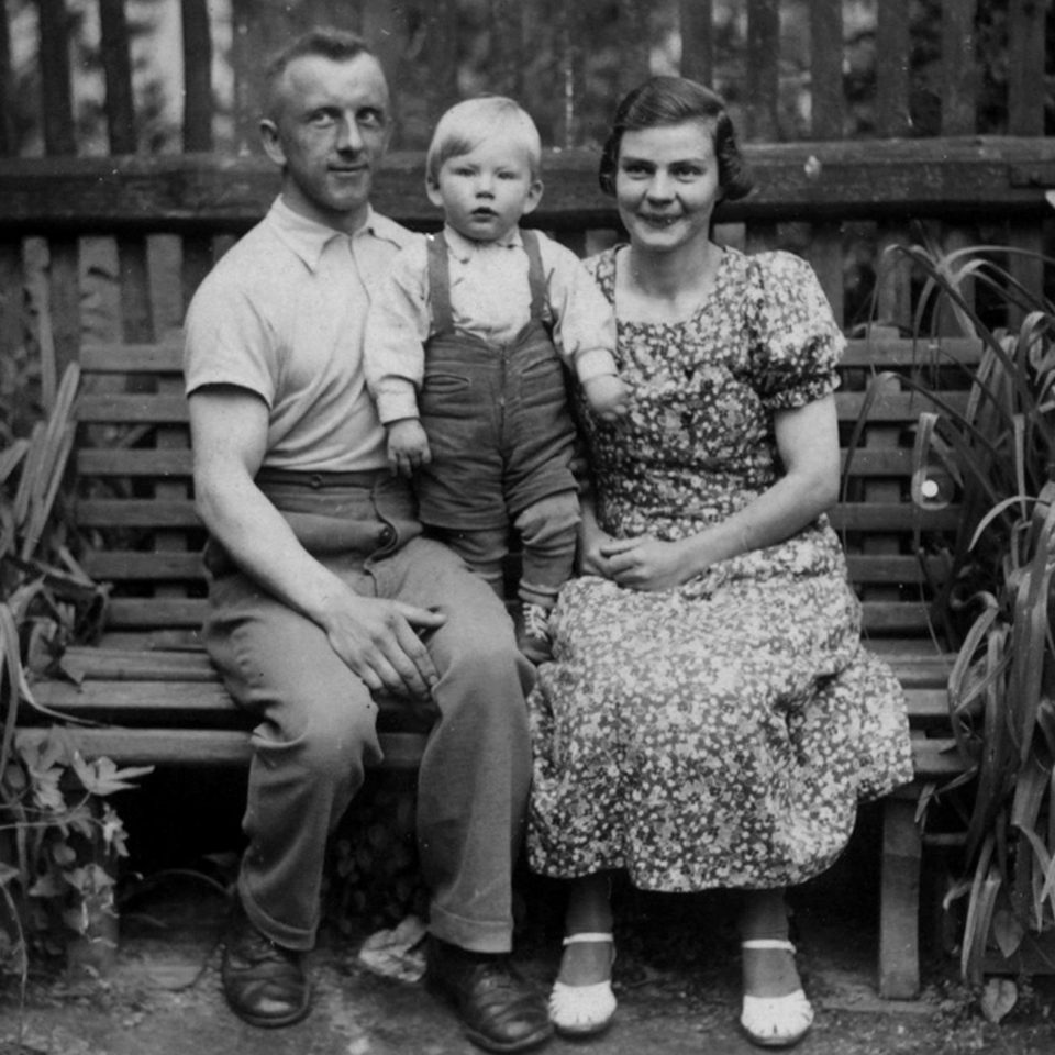 Walter Sitte s rodiči